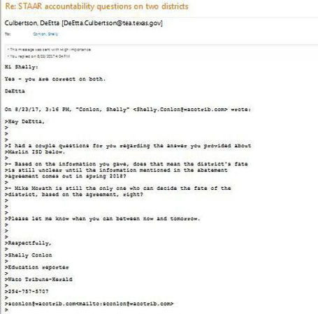 TEA email No. 2